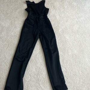 Black jump suit